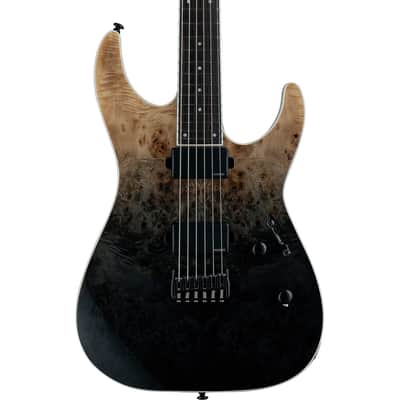 ESP LTD M-1000HT Electric Guitar, Black Fade image 1