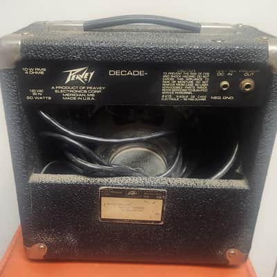 Peavey Decade 10W Solid State Combo Amp 1x Speaker 1CH 4 Ohm Practice image 4