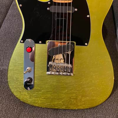 Left Handed Partscaster MJT Relic Tele Body Fender Player II Neck EMG Pickups image 2