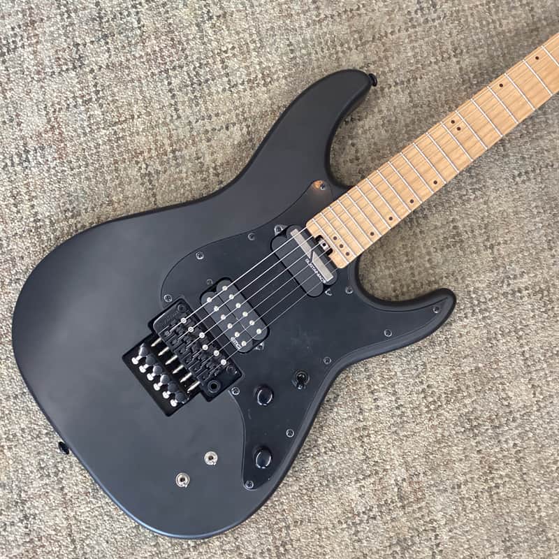 Schecter Sun Valley Super Shredder FR S Sustainiac in Black Satin image 1