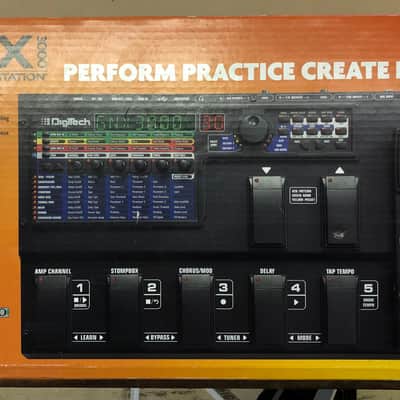 Digitech GNX3000 Guitar Workstation 2005 - Matte Black -USA image 6