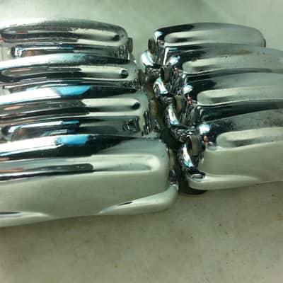 *Slingerland 8x Sound King Snare Drum Lugs Chrome Nickel-Screws Radio King 50s* - Excellent image 3