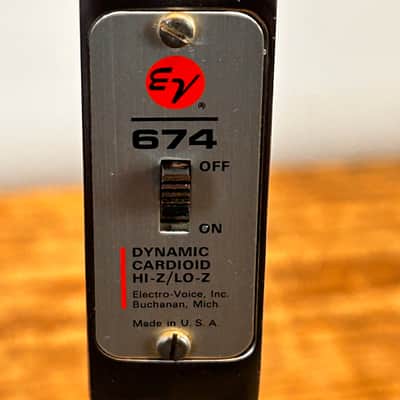 Electro-Voice Model 674 Microphone 1960’s - Chrome image 7