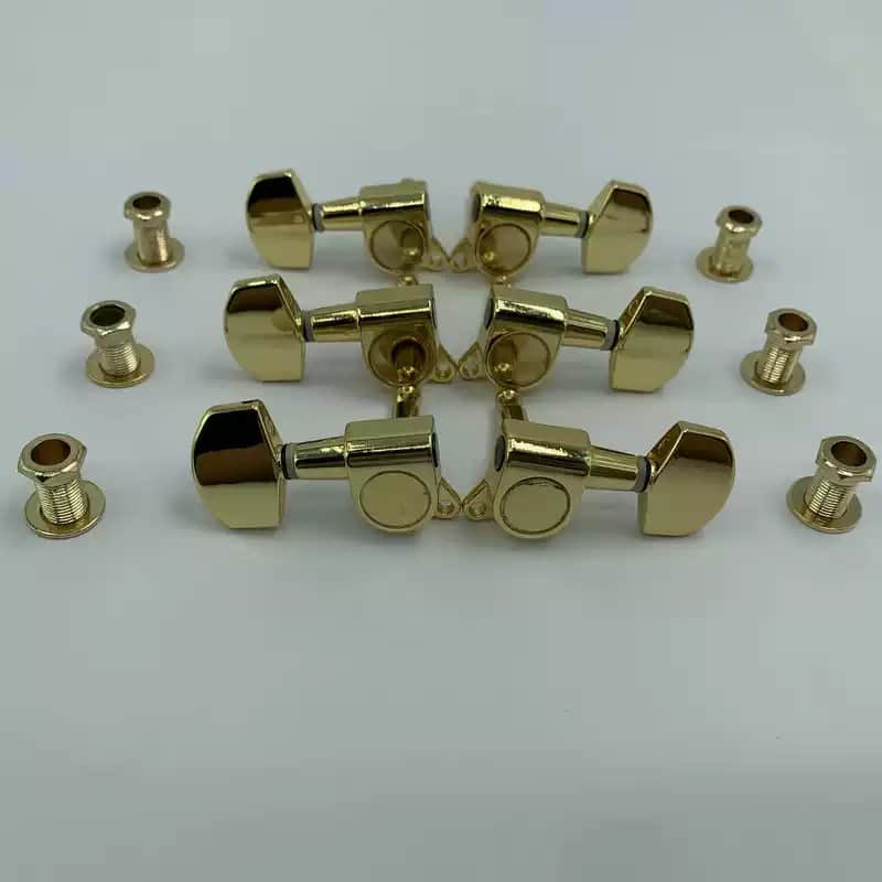 Korean Jinho double-neck electric folk acoustic guitar fingerboard button and winding mechanism image 1