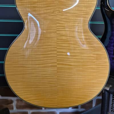 D’Angelico Excel 63 Natural Tint Archtop Electro-Acoustic Guitar image 11