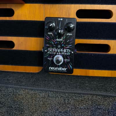 Neunaber Audio Elements Series Seraphim Shimmer Mono with True or Buffered Bypass 2010s - Black/Rainbow image 1