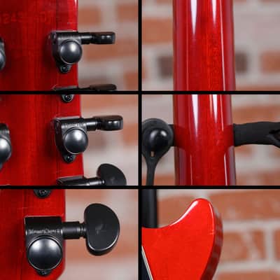Gibson Les Paul Studio Plain Maple Top Transparent Red 1999 w/OHSC image 12