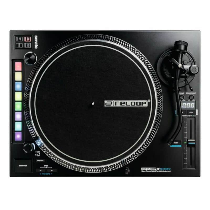 Reloop RP-8000MK2 Upper Torque Hybrid DJ Turntable image 1