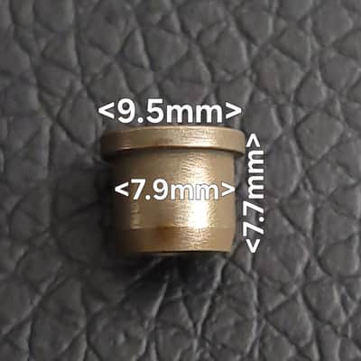 Treblemaker Custom String Ferrules •Fender Spec• Tele Strat *AGED BRASS image 6