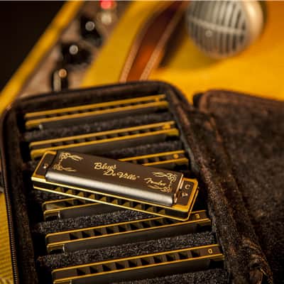 Fender Blues DeVille Harmonica Pack of 7 with Case image 3
