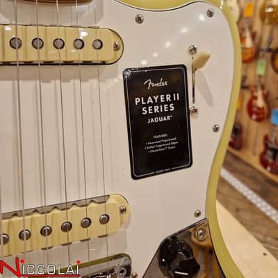 Fender Player II Jaguar, Rosewood Fingerboard, Hialeah Yellow image 5