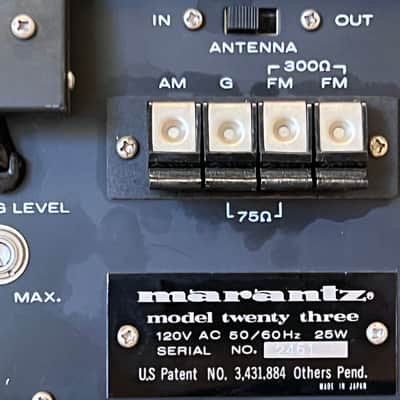 Marantz Model Twenty Three (23) AM FM (Serviced) Stereophonic Tuner image 11