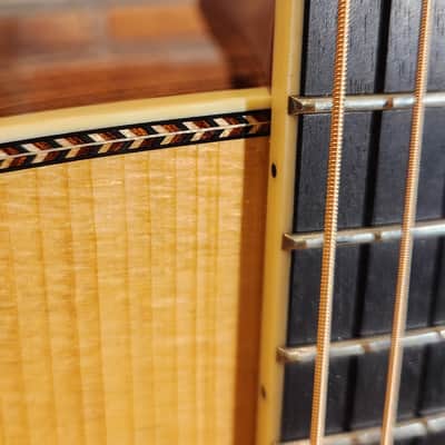 Bourgeois 2024 D Large Soundhole Dreadnought Acoustic Natural w/ OHSC image 9