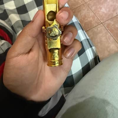 Theo Wanne Durga3 Gold 10 Tenor Saxophone Mouthpiece 2010s - Gold image 5