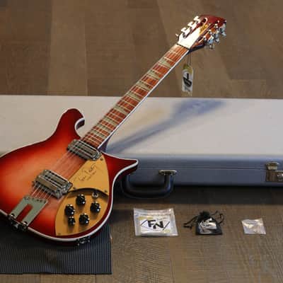1995 Rickenbacker Tom Petty 660/12 12-String Electric Guitar FireGlo + OHSC image 1