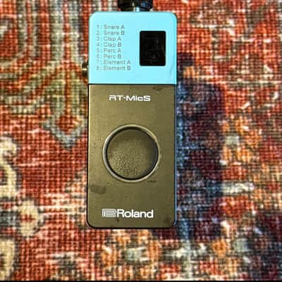 Roland RT-MicS Mic Trigger Processor 2010s - Blue/Black image 1