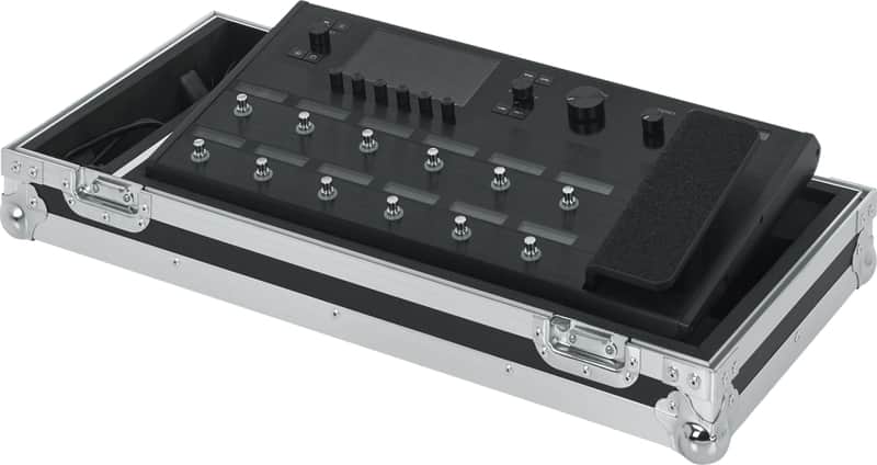 Gator Heavy-Duty G-TOUR Style Live-In Road Case for Line 6 Helix Multi-Effects Floor Processor w/ Wheels image 1
