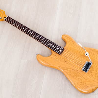 1995 Fender Stratocaster Classical Model STCL-100 Nylon String w/ Piezo, Japan MIJ image 12