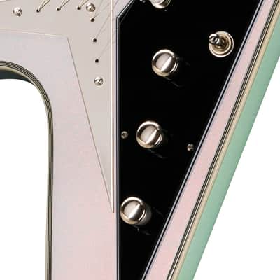 ***PREORDER*** Epiphone Futura Flying V Custom - Quicksilver Shift ***PREORDER***-Quicksilver Shift image 8