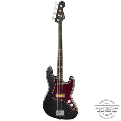 Fender Gold Foil Jazz Bass 2025 - Present - Black Sparkle image 2