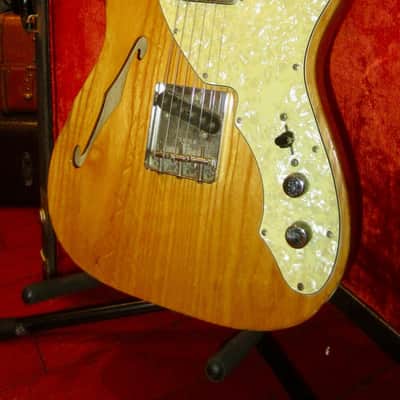 1969 Fender Thinline Telecaster Natural image 5