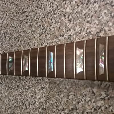 Fender Mustang  Amber/rosewood neck image 5