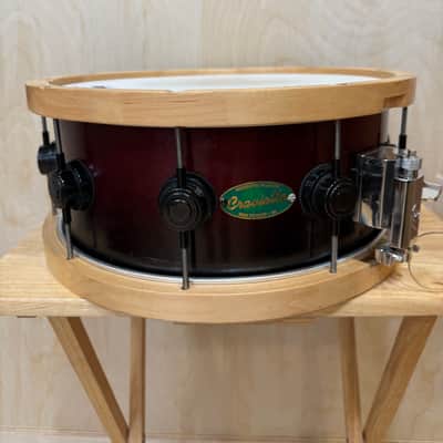 Craviotto DW RARE Green Badge Signed Wood Hoop - Solid Wood Snare 2003 image 1
