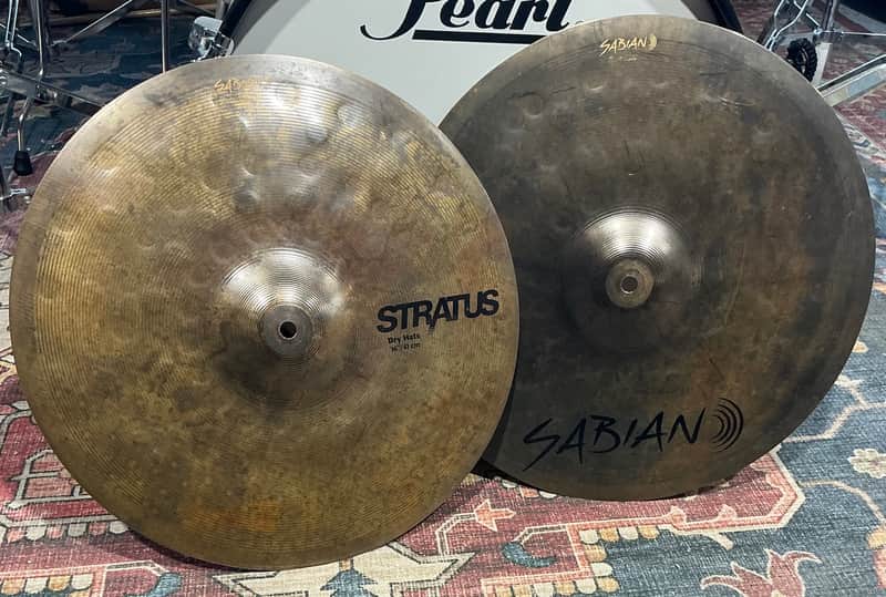 Sabian 16” Stratus Dry Hi-Hat Cymbals, Pair image 1