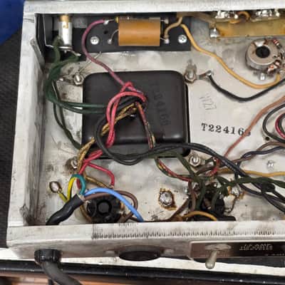 Fender Super Reverb Chassis W Mounting Hardware 1966 image 21