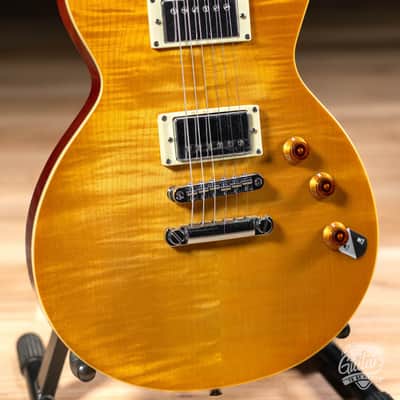ESP LTD AS-1 FM Alex Skolnick Signature Guitar w/ Case – Lemon Burst image 3