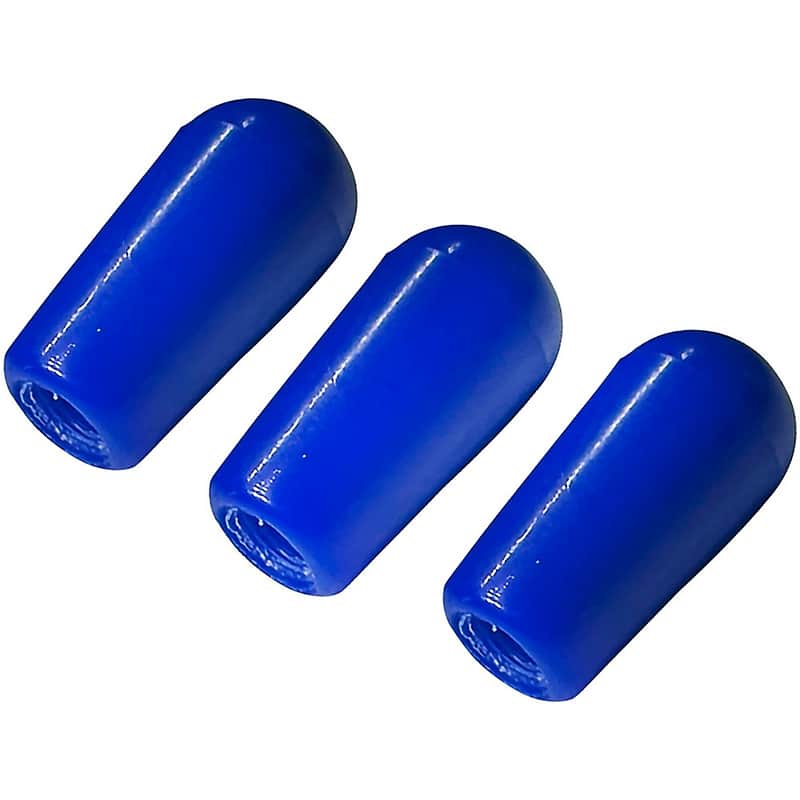 AxLabs 3-Way Toggle Switch Cap - 3-Pack (3.5 mm, 4 8/32" Threads) Blue image 1