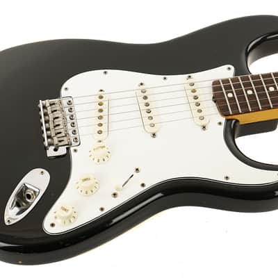 1982 Fender American Vintage '62 Reissue Fullerton Stratocaster Black image 6