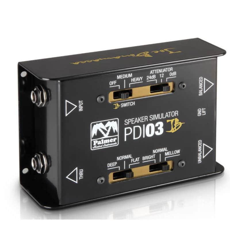 Palmer PDI-03 JB Joe Bonamassa Signature Speaker Simulator image 1