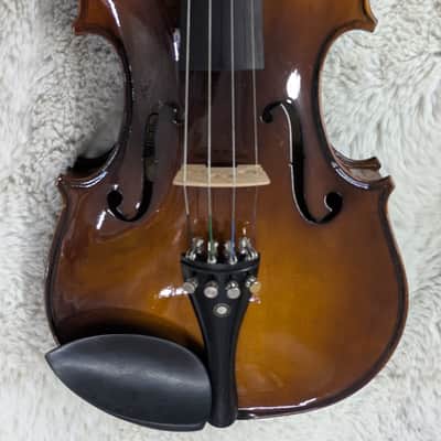 Cecilio CVN-EAV 4/4 Full Size Violin Outfit Antique Finish Bow , Case & More image 2