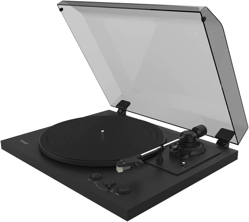 TEAC TN-175 Black Giradischi Automatico image 1