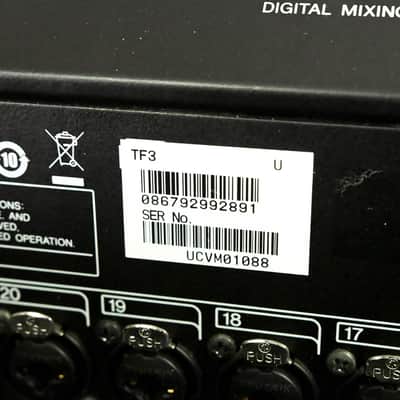 Yamaha TF3 24-Channel Digital Audio Mixer with Road Case CG0144F *ASK FOR SHIPPING* image 11