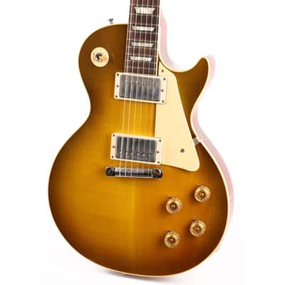 Gibson Custom Shop 1954 Les Paul Reissue with Humbuckers Green Lemon VOS image 7