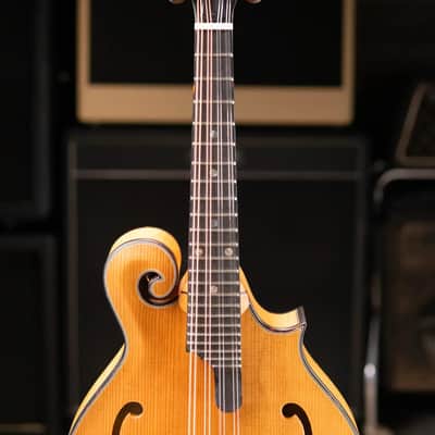 Eastman MD915-BD F-Style Mandolin - Blonde with Hardshell Case image 4