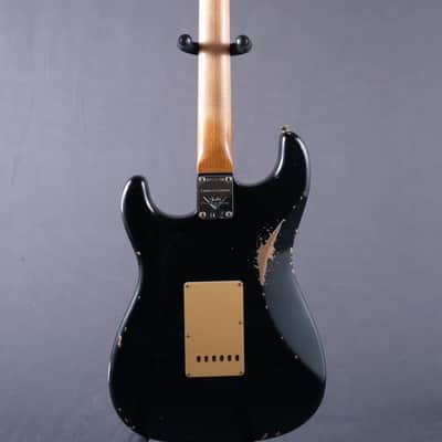 Fender Custom Shop Limited Roasted Bighead Stratocaster Relic - Black image 6