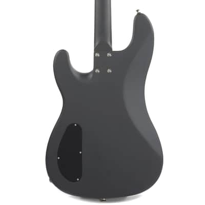 Lull XP1T4 4-String Satin Black w/15% Larger Body Size, Red Racing Strip & Hardshell Case (Serial #2852) image 3