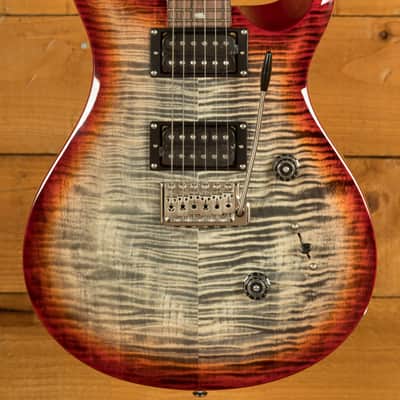 PRS SE Custom | Custom 24 - Charcoal Cherry Burst image 1