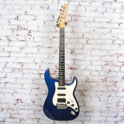 G&L - USA Legacy HSS Electric Guitar Midnight Blue Metallic w/OHSC - USED image 2