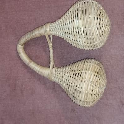 ETHNO 2241DM - Double rattan Caxixi image 2
