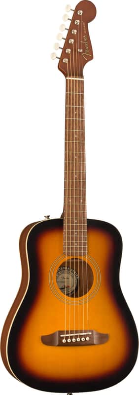 Fender Redondo Mini Acoustic Guitar - Sunburst image 1