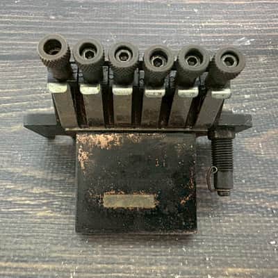 80s Jackson JT-6 Floyd Rose Licensed Bridge Tremolo Black image 8
