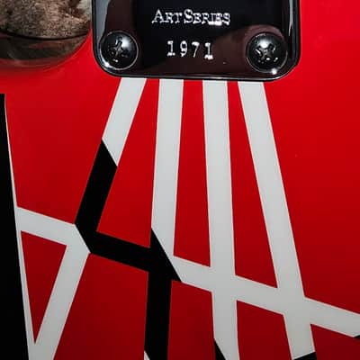 Charvel EVH Art Series 2004 - 2007 - Red / White / Black image 3