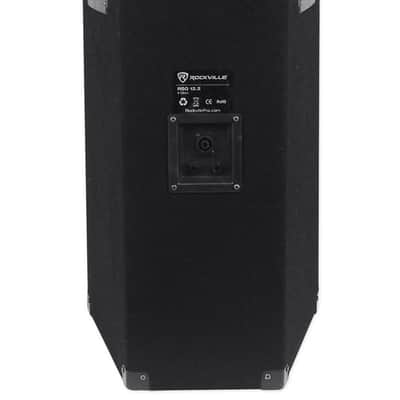(2) Rockville RSG12.2 Dual 12” 2000 Watt 3Way 4-Ohm Passive DJ/Pro Audio Speaker image 2