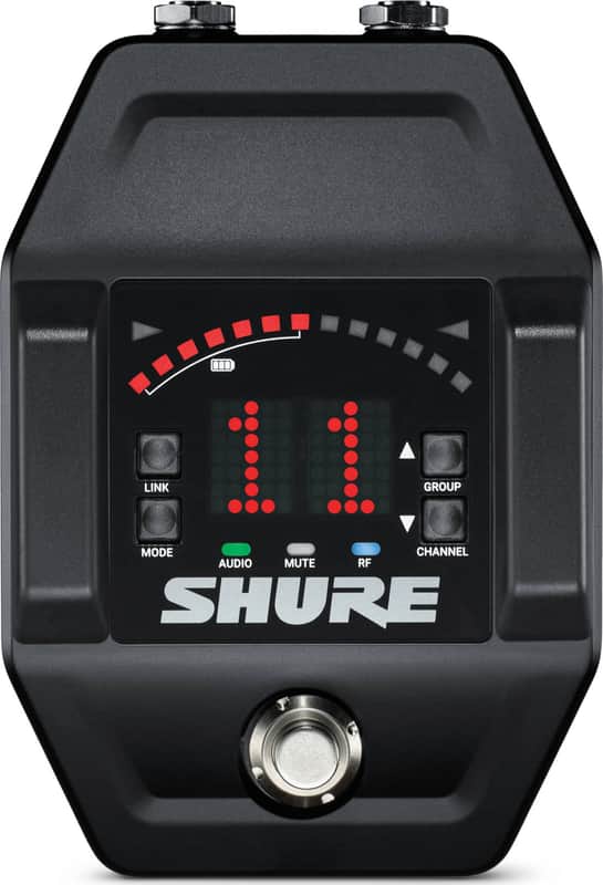 Shure GLXD6+ Digital Wireless Guitar Pedal Receiver image 1