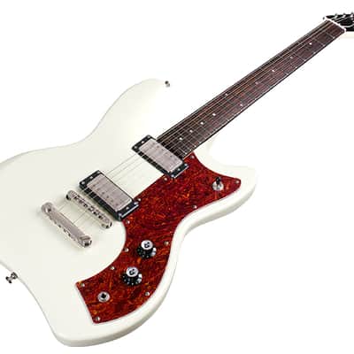 Guild Jetstar Electric Guitar with Gig Bag - Antique White image 6
