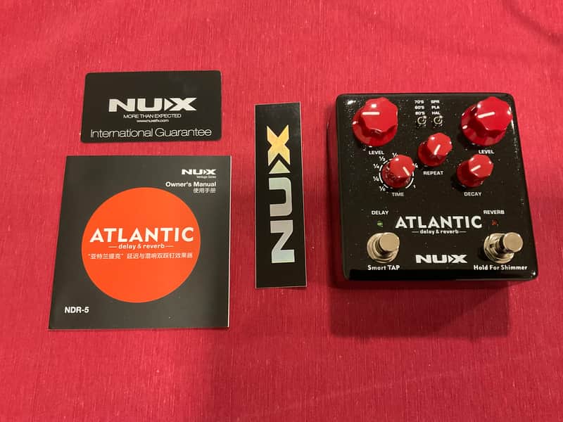 NuX NDR-5 Atlantic Delay/Reverb (mint) image 1